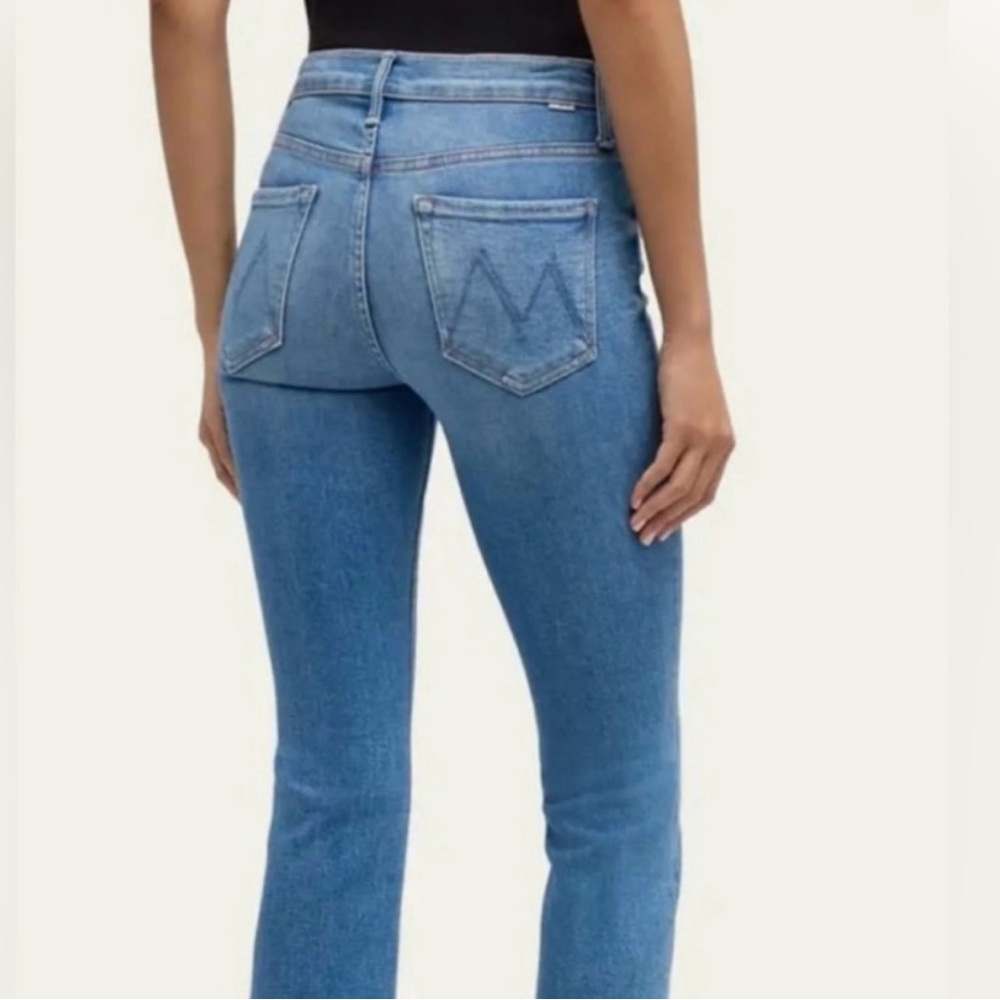 MOTHER Blue Ankle & Cropped Jeans